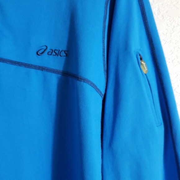 Asics Long sleeve vented jogging pullover large - Picture 2 of 4